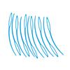 Floss Aid Bridge Aid Threaders 10 Packs of 50 (500) view 3