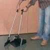 MSV 100070.01 Folding Shovel with Broom Plastic Black 30 x 10 x 85 cm view 2