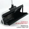 MSV 100070.01 Folding Shovel with Broom Plastic Black 30 x 10 x 85 cm view 4