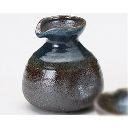 Buckwheat Supplies, Forest Lake Soba Tokkuri (Small), 3.0 x 2.8 inches (8 x 7 cm), 160 cc, Japanese Tableware, Ryokan, Restaurant, Commercial Use