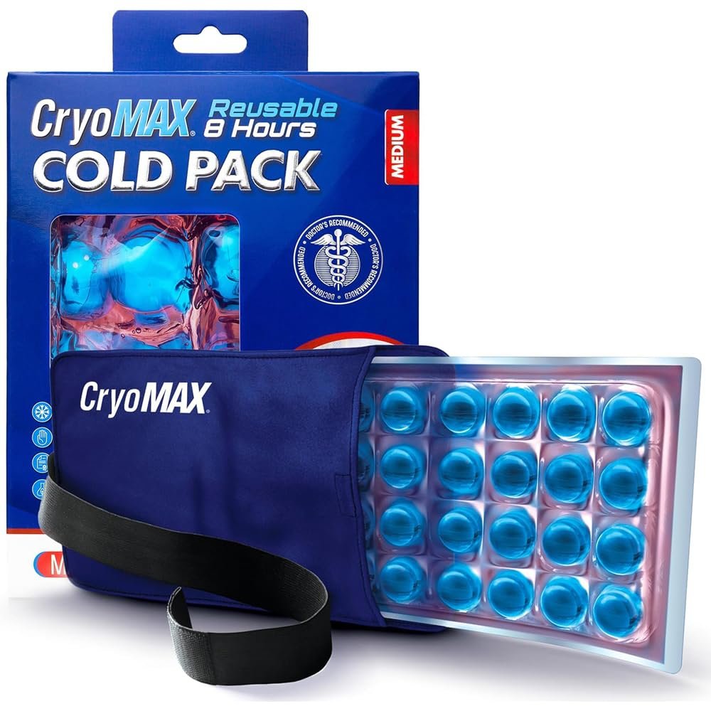 Cryo-MAX Reusable Cold Pack 8 Hour Medium - Each, Pack of 3