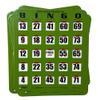 MaxiAids Easy Read Fingertip Bingo Card -20 Cards - Green view 1