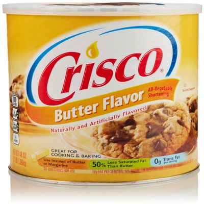 Crisco All Vegetable Shortening, Butter Flavor, 48 Oz
