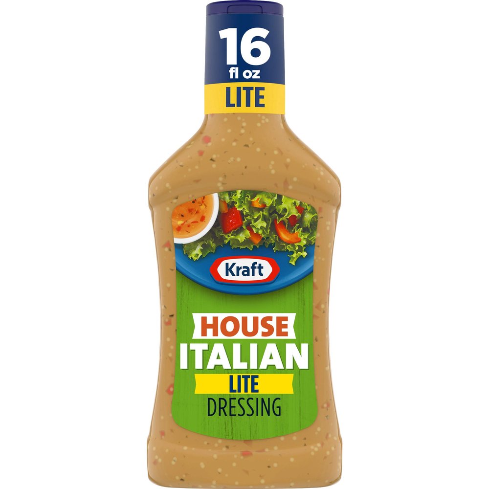 Kraft House Italian Lite Salad Dressing (16 fl oz Bottle)