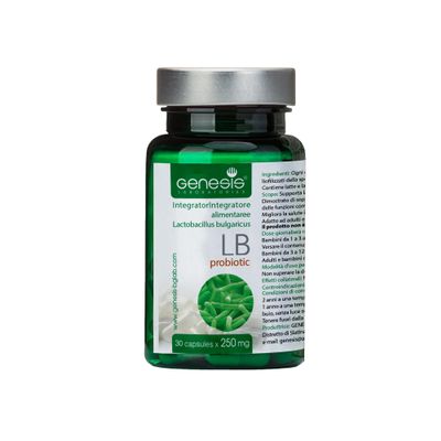 Probiotic Lactobacillus Supplement 30 Capsules with Lactobacillus Bulgaricus 250 mg Probiotic Digestive Immune Support Gut Health Probiotics for Digestive Health Anti Bloating