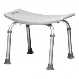 Lumex Platinum Collection Bath Seat-With Backrest - Steel Blue - Case of 3