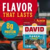 DAVID Jumbo Sunflower Seeds, Ranch Flavor, 5.25 oz. view 4