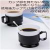 Japanese Dexie Insert Cup 8.5 fl oz (250 ml), F-Shape, 50 Pieces, White, Disposable, Made in Japan, Commercial Use view 3