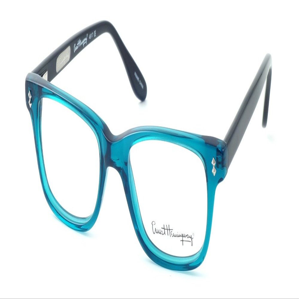Ernest Hemingway 4617-S Kids Reading Glasses in Teal-Black | Childrens Eyeglasses for Boys & Girls | Readers +1.50