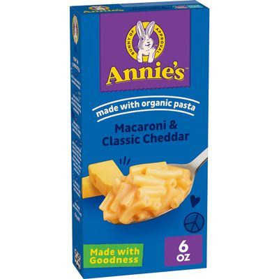 Annie's Classic Macaroni & Mild Cheddar Macaroni & Cheese Natural 6 oz Box