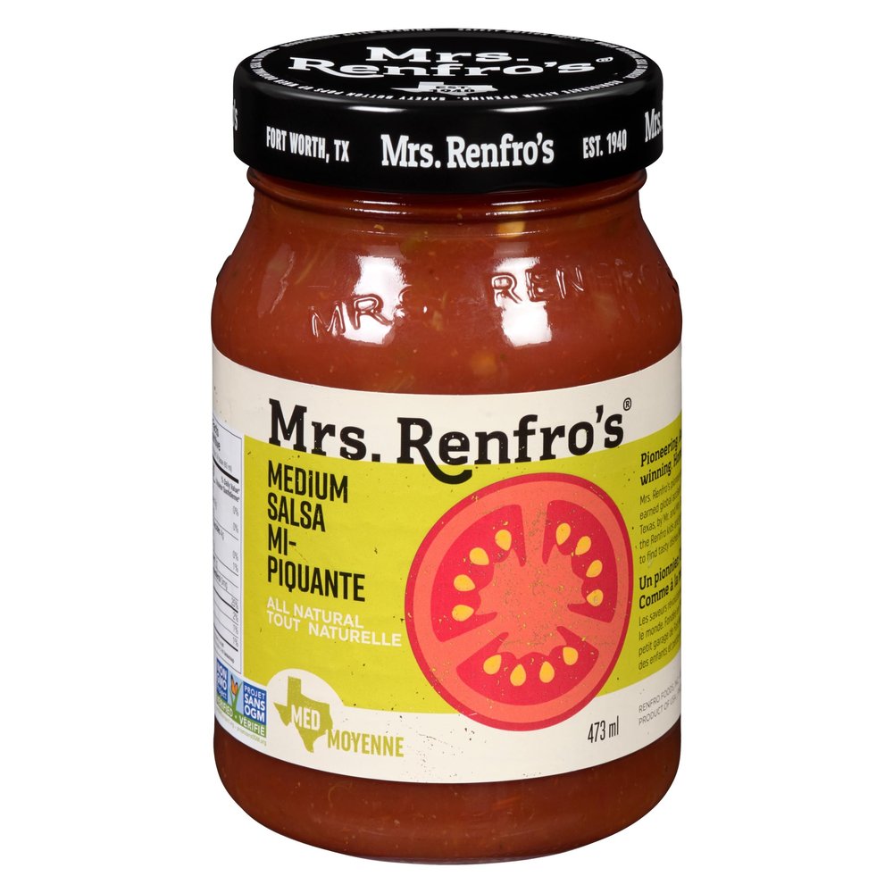 Mrs. Renfro's Medium Salsa, 16 oz (2 Pack)