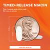 Rugby Timed-Release Niacin 1000mg Dietary Supplement for Adults for Energy, Circulation and Metabolism Support, 100 Captabs (Pack of 3) view 3