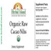 Cacao Nibs Raw 1 LB or 16 OZ Pure Organic Certified Cocoa with Free Shipping view 3