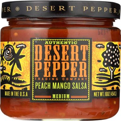 Desert Pepper Peach Mango Salsa (6x16 OZ) by Desert Pepper [Foods]