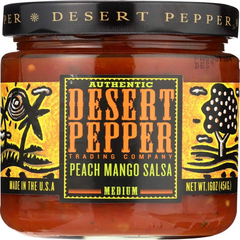 Desert Pepper Peach Mango Salsa (6x16 OZ) by Desert Pepper [Foods]