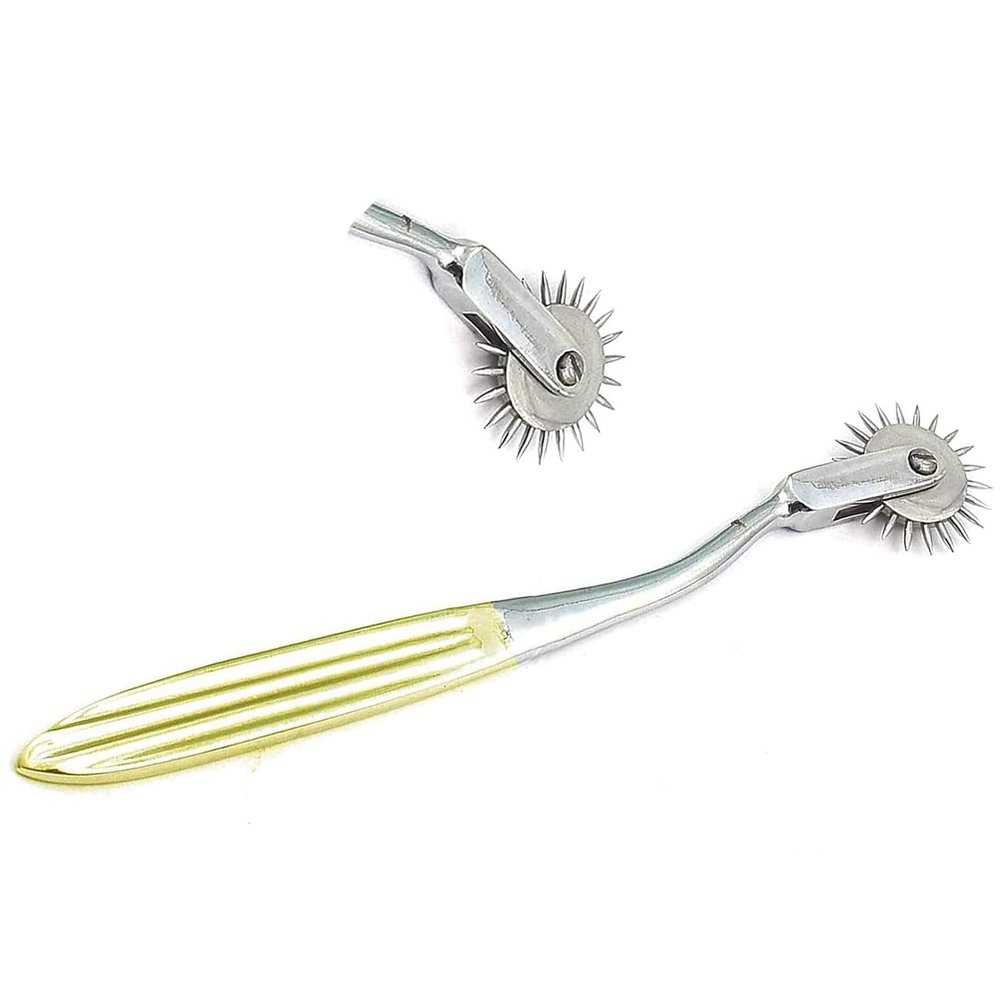 DDP Gold Wartenberg Pinwheel Chrome Plated