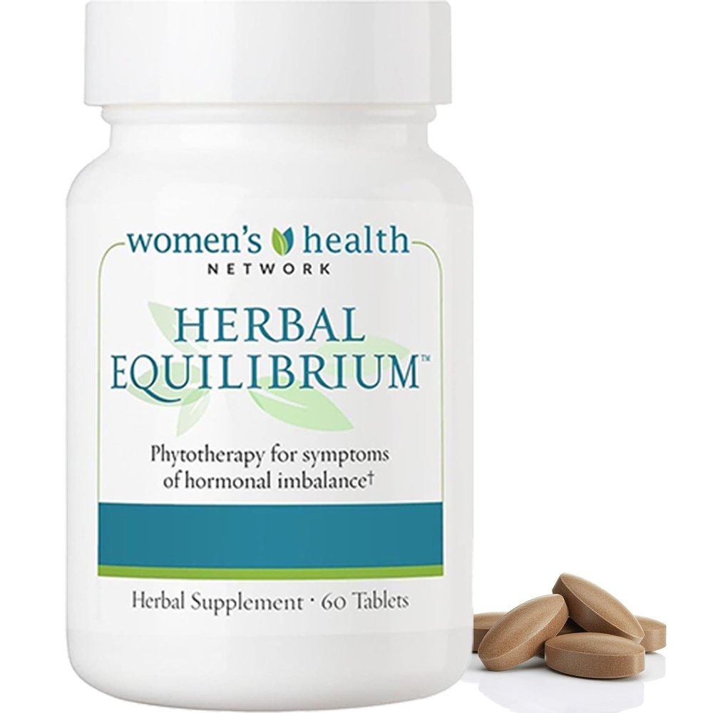 Herbal Equilibrium - Natural, Full-Spectrum Relief for Peri/Menopause Symptoms with 7 Proven Herbal extracts (30 Day Supply)