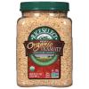 RiceSelect Organic Texmati Brown Basmati Rice, Premium Non-GMO Gluten-Free Long-Grain Brown Rice, 32-Ounce Jar view 1