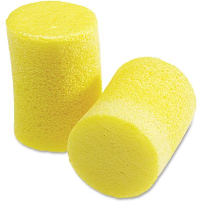 E-A-R, MMM3121201, Classic Uncorded Earplugs, 200 / Box, Yellow