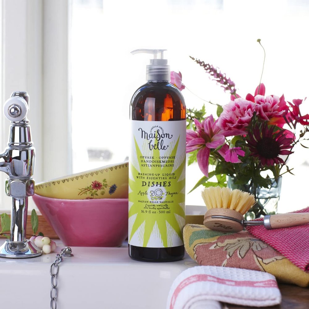 Naturally Maison Belle Dishes - Liquid Soap - Apple & Thyme