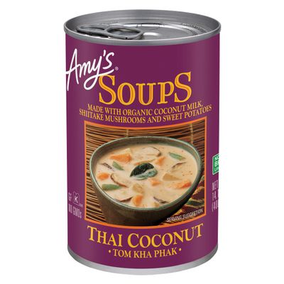 Amy's Thai Coconut Soup (Tom Kha Phak) 14.1 oz.