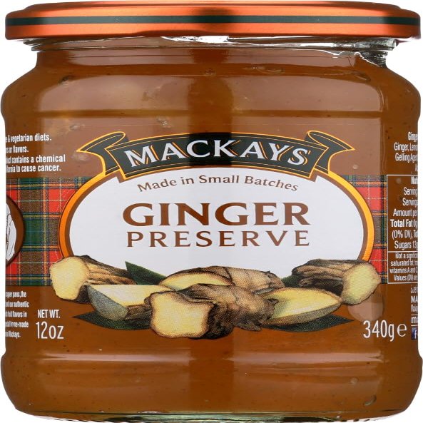 Mackays Preserve Spice Ginger (6x12Oz) by Mackay's [Foods]