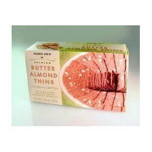 Trader Joe's Belgian Butter Almond Thins (Pack of 5) by Trader Joe's [Foods]