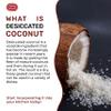 Spicy World Shredded Coconut Powder 1.5 Pound Bulk Bag (Desiccated Coconut) - Unsweetened & Finely Shredded Powdered - Great for Baking, Smoothies and More! view 3
