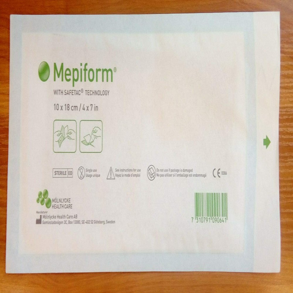 MEPIFORM Scar Reduction Dressing 4x7inch 10x18cm 5/pkMEPIFORM Scar Reduction Dressing 4x7inch 10x18cm 5/pk Good Quality for Everyone Fast Shipping Ship WorldwideRP