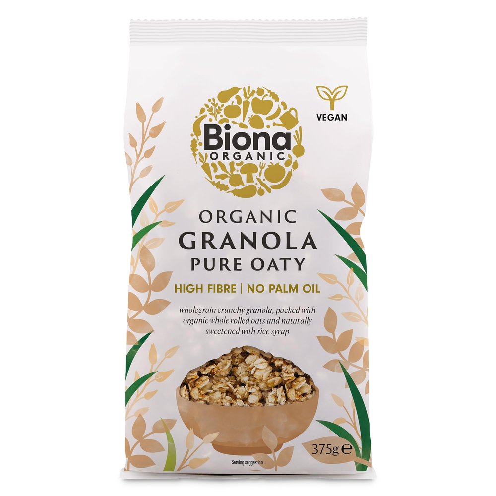 Biona Organic Oaty Granola 375 g (Pack of 6)