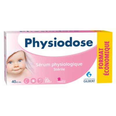 Physiodose Physiological Serum - Box of 40 Single Doses