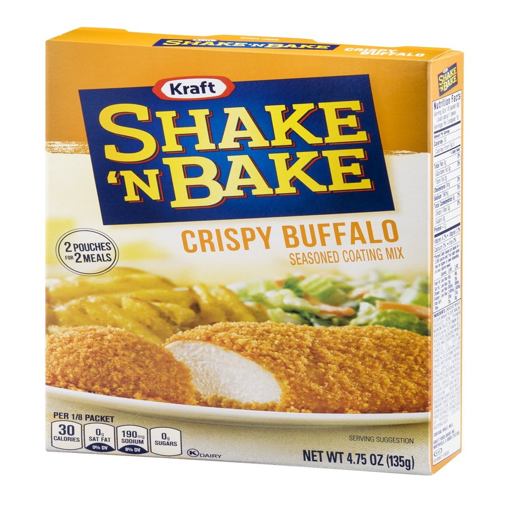 Kraft Shake 'n Bake Crispy Buffalo Seasoned Coating Mix, 4.75 oz