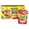 Mott's Cinnamon Applesauce, 3.2 Oz Clear Pouches, 48 Count (4 Packs Of 12), No Artificial Flavors, Good Source Of Vitamin C, Nutritious Option For The Whole Family view 1