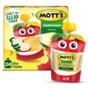 Mott's Applesauce, 3.2 Oz Clear Pouches, 24 Count (6 Packs Of 4), No Artificial Flavors, Good Source Of Vitamin C, Nutritious Option For The Whole Family view 1
