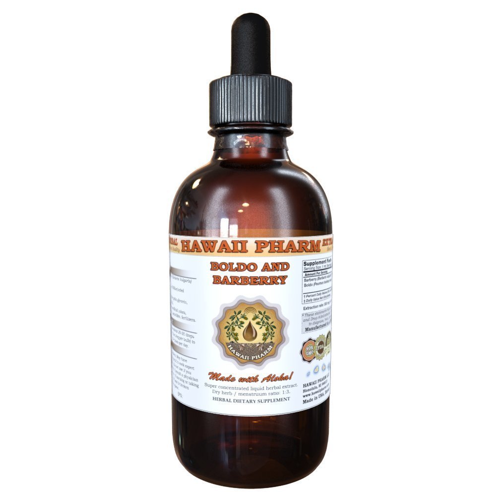 Boldo (Peumus boldus) and Barberry (Berberis vulgaris) Liquid Extract 4 oz