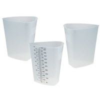 2225470 Graduate Measure Triangular 32oz/ 1000cc 200 Per Case sold as Case Pt# H972-01 by Medical Action Industries