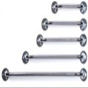 12260196 Grab Bar Chrome 18" Knurled sold indivdually sold as Individually Pt# 2018A by Graham-Field/Everest &Jennings