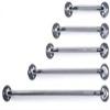 12260196 Grab Bar Chrome 18" Knurled sold indivdually sold as Individually Pt# 2018A by Graham-Field/Everest &Jennings view 1