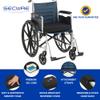Secure Safety Solutions Wheelchair Gel Cushion with Safety Attachment Strap, 18x16x3 Inch - Gel & Foam Orthopedic Chair Pad - Decubitus Ulcer & Sciatica Pain Pressure Relief & Comfort for Seniors view 2