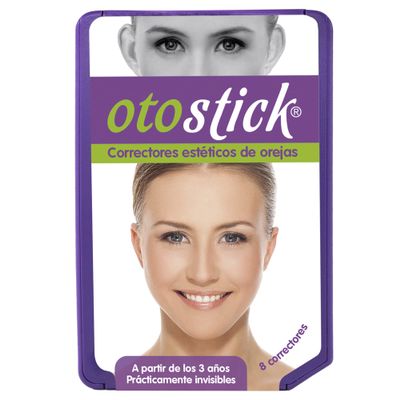 Otostick - Corrector Cosmetico Discreto de Orejas Sobresalientes de 8 Unidades-Productos Correctivos para el Cuidado de las Orejas sin Cirugia a Partir de Los 3 aos de Edad