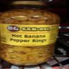 B&G San-Del Hot Banana Pepper Rings, 4 Count view 1