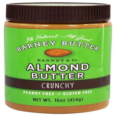 Barney Butter All Natural Almond Butter, Crunchy 16 oz