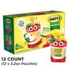 Mott's Original Applesauce, 3.2 oz clear pouches, 12 count view 3