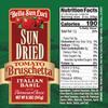 Bella Sun Luci Bruschetta with Italian Basil & Sun-Dried Tomatoes, Extra Virgin Olive Oil Spread for Bread, Pasta & Chicken, 8.5 oz view 2