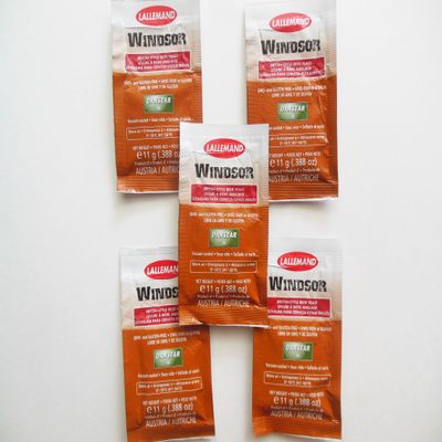 5 x Danstar Lallemand Windsor British Style Beer Yeast - 5 PACKETS