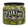 Filthy Pickle Stuffed Olive - Great flavor balance. Smooth, refined Olive and brine flavor with just enough salinity to make it mouth-watering. - 64oz PET Container view 1