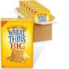 Wheat Thins BIG Snacks, Whole Grain Wheat Crackers, Bulk Snack Crackers, 6 - 8 oz Boxes view 1