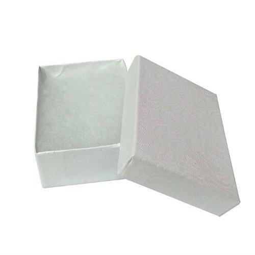 100 Cotton Filled Boxes, 2 1/8" x 1 5/8" x 3/4", White Size #11