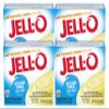 Jell-O Instant Pudding & Pie Filling Mix, Banana Cream Flavored, Sugar Free, Fat Free, Reduced Calorie, 0.9 oz (Pack of 4) view 1