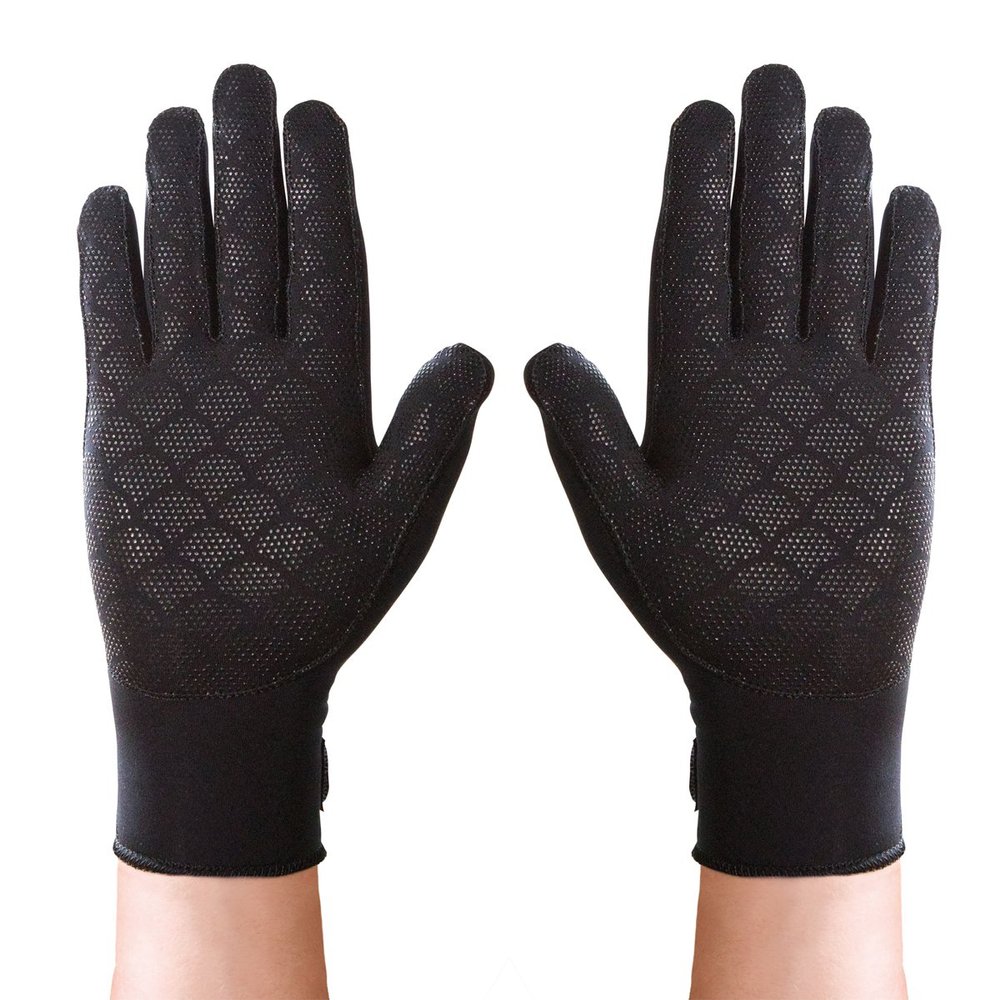 Thermoskin Full Finger Arthritis Gloves, Pair, Black